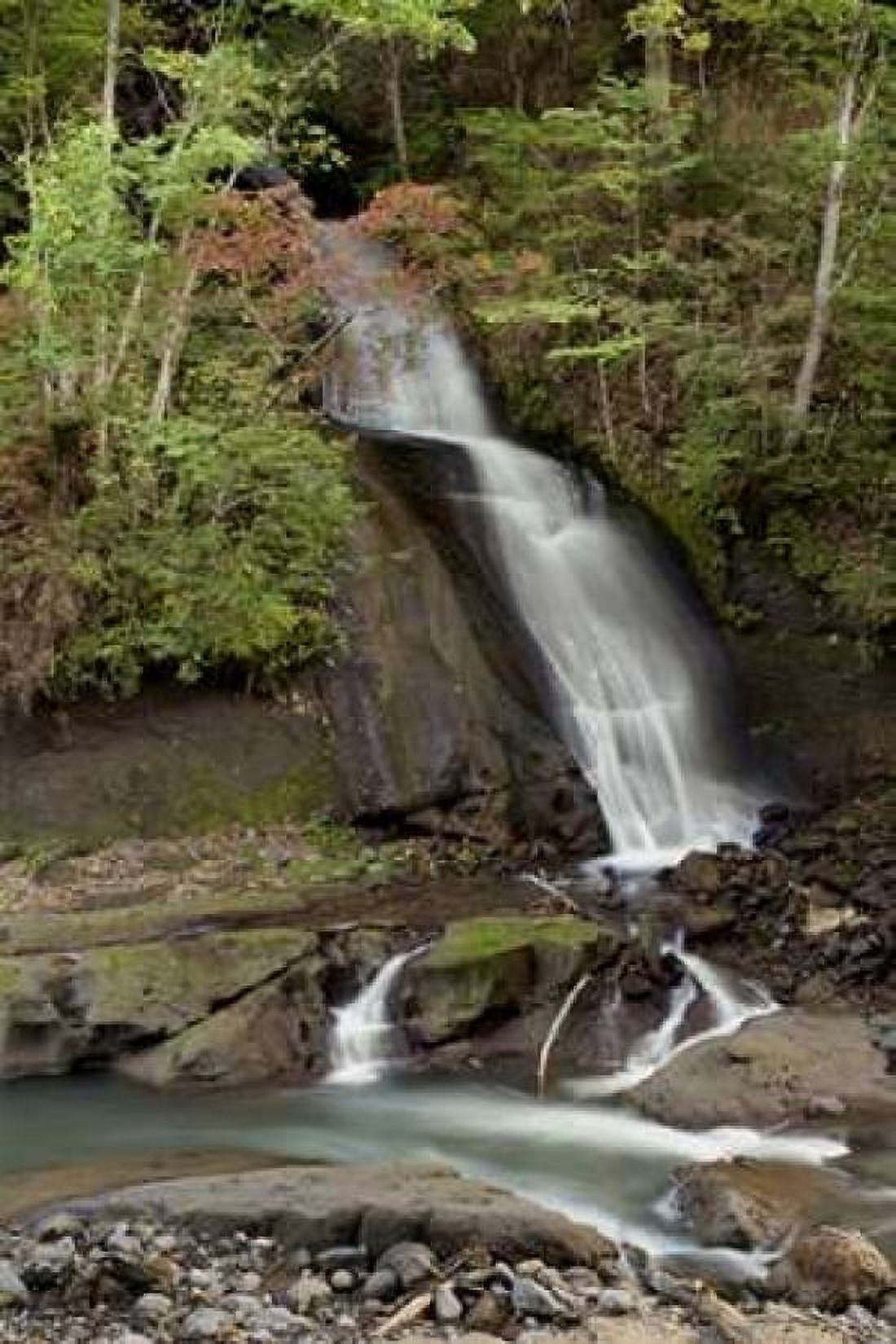Hokkaido Waterfall - 6 Canvas Art - Alan Blaustein (24 x 36)