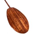 thumbnail image 1 of Hokulea Premium Koa Paddle 60" Steersman Wall Hanging | #koa1676, 1 of 2