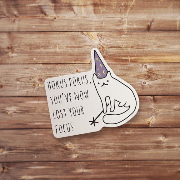 Hokus Pokus Lose Your Focus Sticker
