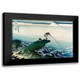 thumbnail image 1 of Hokusai 24x17 Black Modern Framed Museum Art Print Titled - Kajikazawa in Kai Province, 1830, 1 of 5