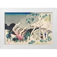 thumbnail image 1 of Hokusai, Katsushika 14x11 White Modern Wood Framed Museum Art Print Titled - Minamoto no Muneyuki Ason, 1 of 4