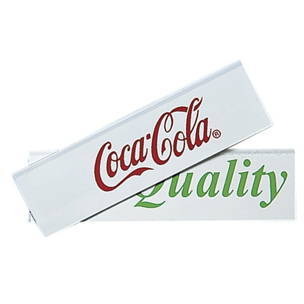 Used Slide Container Label Clear Slide-In Label Holders for Office File Organization - Walmart ...