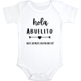 thumbnail image 1 of Hola Abuelito Pregnancy Announcement Onesie in Spanish (0-3 Months), 1 of 4