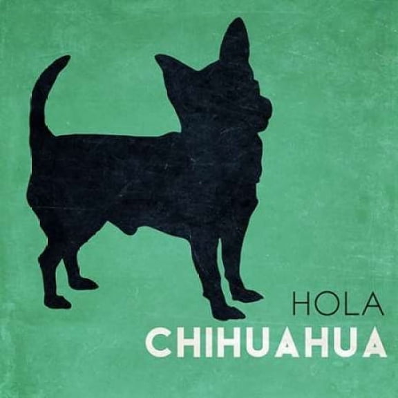 Hola Chihuahua Poster Print by Sd Graphics Studio (24 x 24)