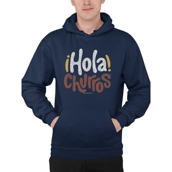 Hola Churros - Bold And Playful Dessert Art Print Men's Hoodie