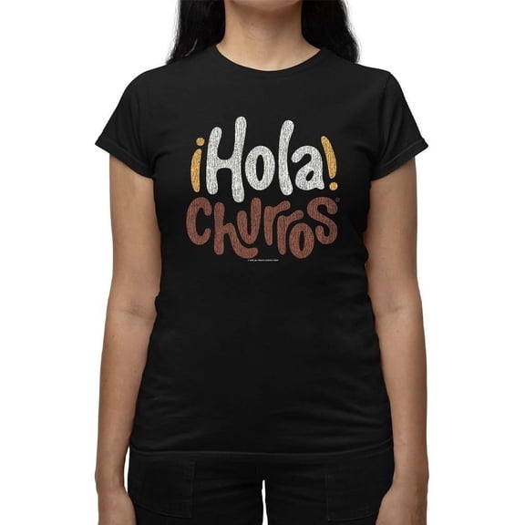 Hola Churros - Bold And Playful Dessert Art Print Women's T-shirt