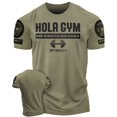 thumbnail image 1 of Hola Gym Me Siento en Casa Workout T-Shirt – Funny Gym Shirt for Men, Camiseta de Gimnasio, Motivational Fitness Tee, 1 of 7
