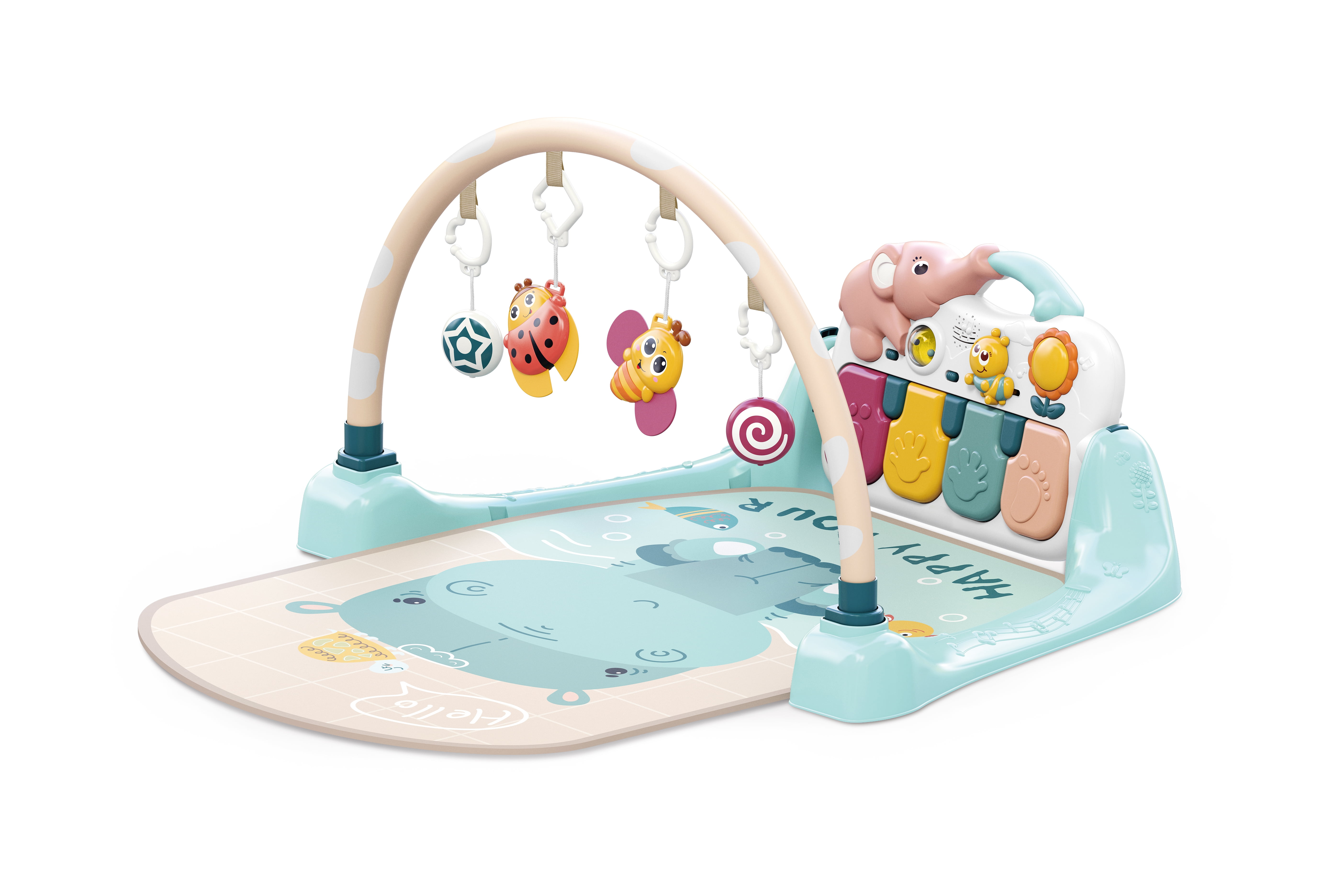 Hola HE898900 4-in-1 Design Musical Activity Play Mat
