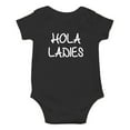 thumbnail image 1 of Hola Ladies - Funny Spanish Saying, I'm Handsome and I Know It - Cute One-Piece Infant Baby Bodysuit, 1 of 4
