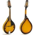 thumbnail image 1 of Hola! Music A Style Mandolin Instrument with Adjustable Truss-Rod Model HM-3TS, Glossy Sunburst Finish, 1 of 6