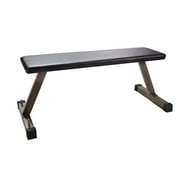 HolaHatha Foam Padded Barbell Bench - 300 lb Capacity - Black