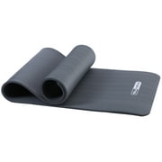 HolaHatha 72 x 24" High Density 0.5" Thick Non Slip Home Workout Yoga Mat