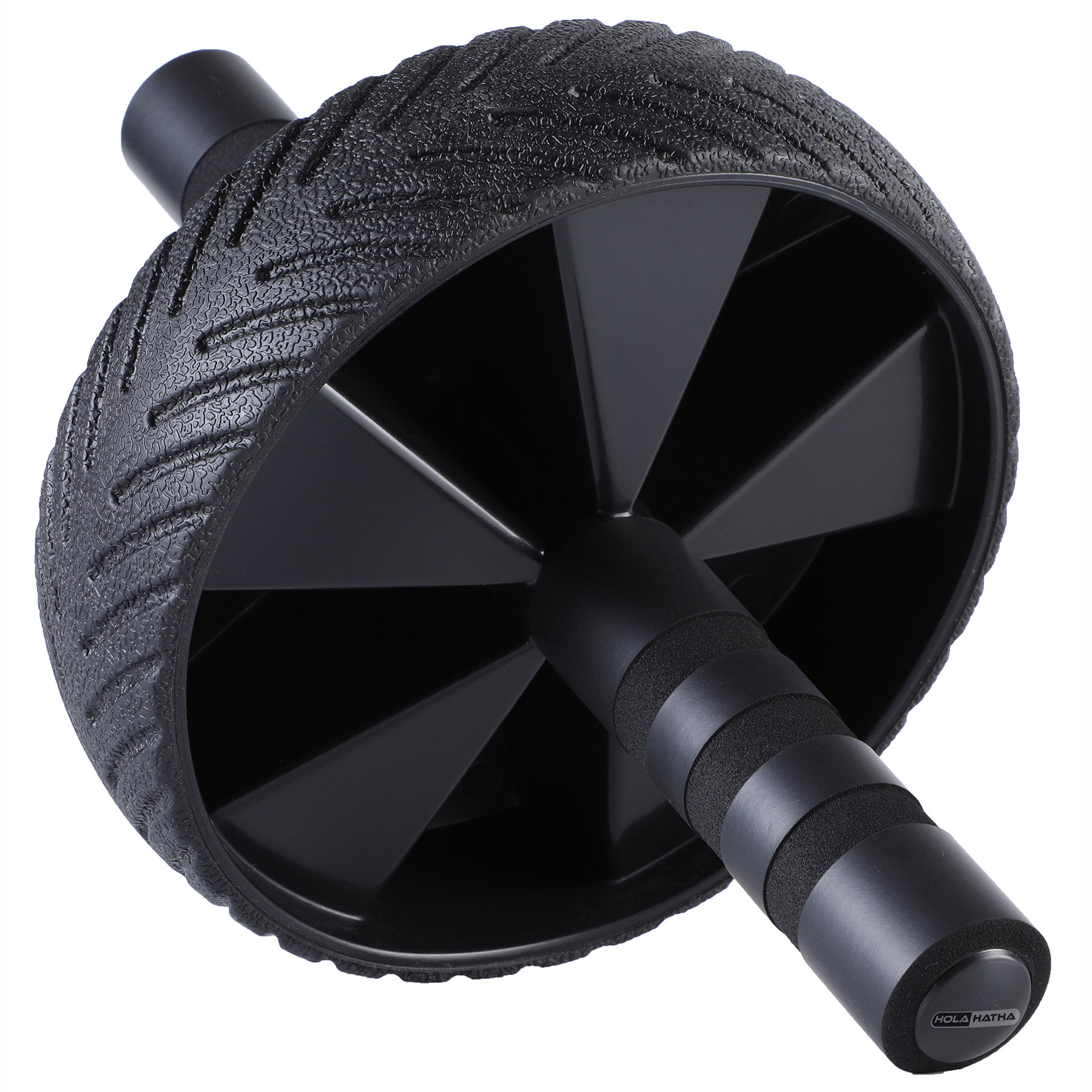 HolaHatha Exercise Fitness Abdominal Core Toner Workout Single Ab Roller Wheel - image 1 of 7