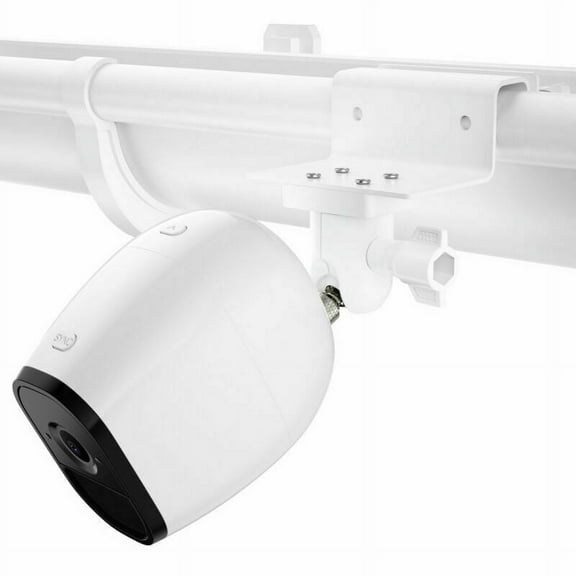 Holaca Weatherproof, Plastic White Roof Gutter