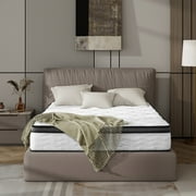 Full Mattress, Holaki 10" New Memory Foam Hybrid Full Mattress in a Box, Cool Individual Pocket Spring for Sleep Supportive & Pressure Relief, Full Size Medium Firm Mattress, CertiPUR-US