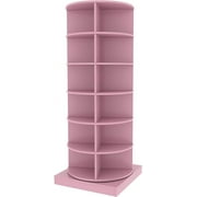 Holaki 6-Tier Rotating Shoe Rack, Holds up to 24 Pairs, Pink