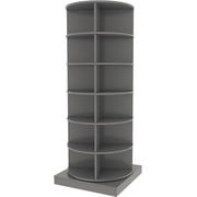 Holaki 360  Rotating Shoe Rack Tower, 6-Tier Vertical Shoe Cabinet Holds up to 24 Pairs, Space-Saving Lazy Susan Shoe Storage Organizer for Entryway, Bedroom, Closet, Gray
