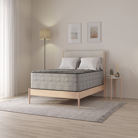 Holaki Full Mattress,14 Inch Euro Top Twin Size Mattress,Cool,Breathable,Individual Pocket Spring for Motion Isolation & Pressure Relief,CertiPUR-US Certified,75"x54"x14",Black