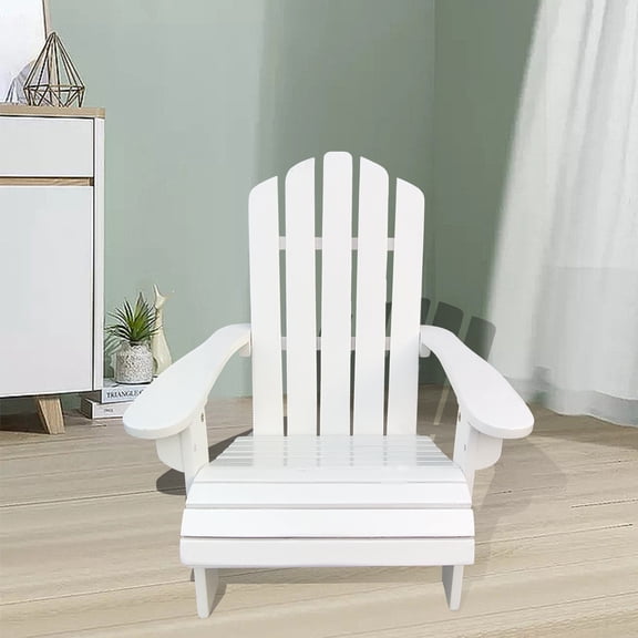 Holaki Outdoor Chair,Solid Wood Patio Rocking Chair,Suitable for kids-Durable,white