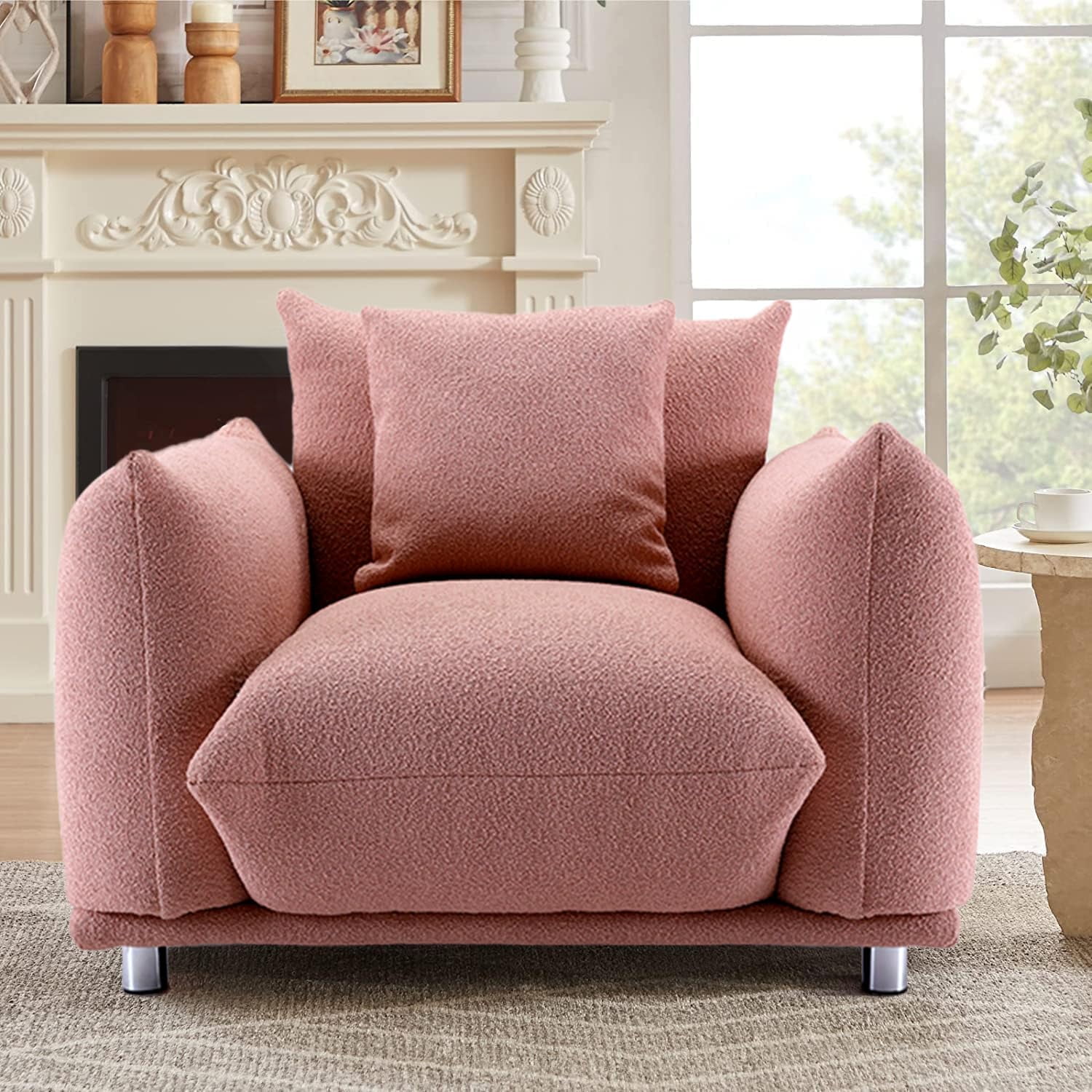Holaki Oversize Accent Chair Cozy Armchair for Apartment Living Room