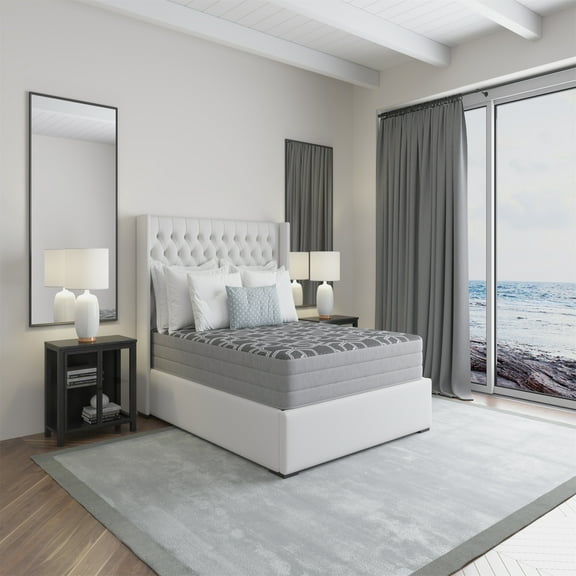 Holaki Queen Mattress,10" Twin Hybrid Mattress with Cool Gel Memory Foam & Edge-Wrapped Coils,Firm Mattresses in a Box for Pressure Relief,CertiPUR-US Certified,80"x60"x10",Black