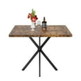 thumbnail image 1 of Holaki Square Dining Table,Mid Century Modern Square Dining Table for 4-6 Person,Coffee Table for Kitchen Dining Room,Office,Save Space, 1 of 10