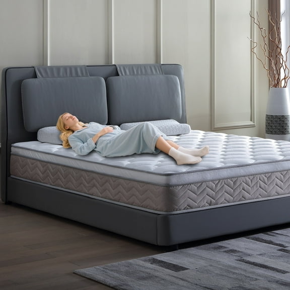 Holaki Twin Size Mattress, 12 Inch Gel Memory Foam Twin Mattress for Cool Night & Pressure Relief, Medium Firm Feel, Fresh Cooling Comfort, CertiPUR-US Certified, 75"x 39"x 12"