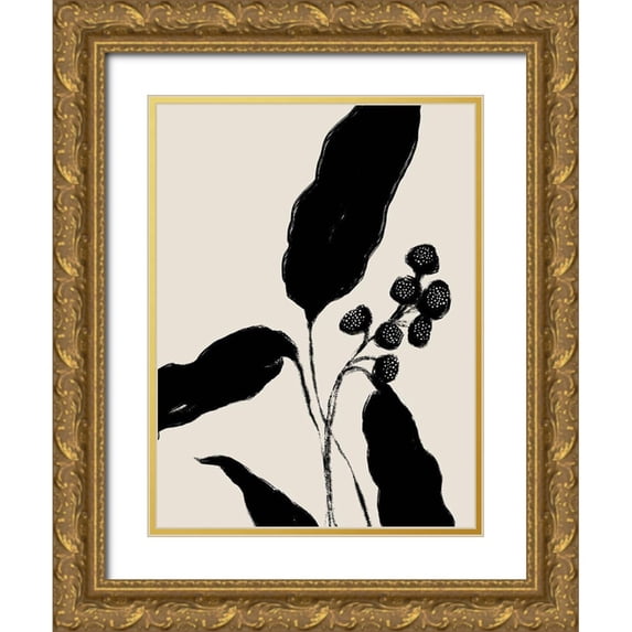Holam, Nicholas 15x18 Gold Ornate Wood Framed with Double Matting Museum Art Print Titled - New Growth I