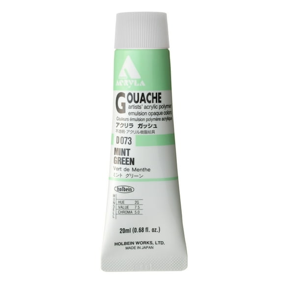 Holbein Acryla Gouache, 20ml, Mint Green