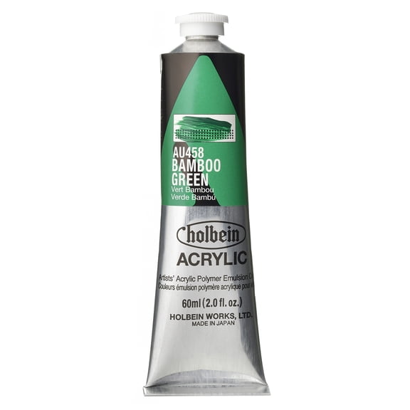 Holbein Artist Heavy Body Acrylic Color, 60ml, Bamboo Green