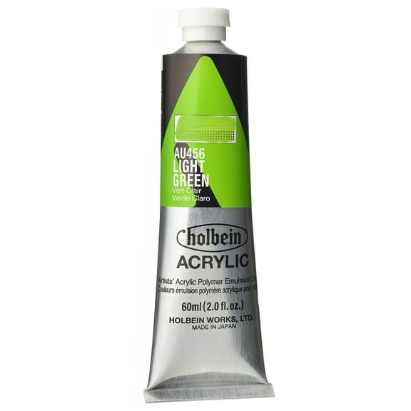 Holbein Artist Heavy Body Acrylic Color, 60ml, Light Green