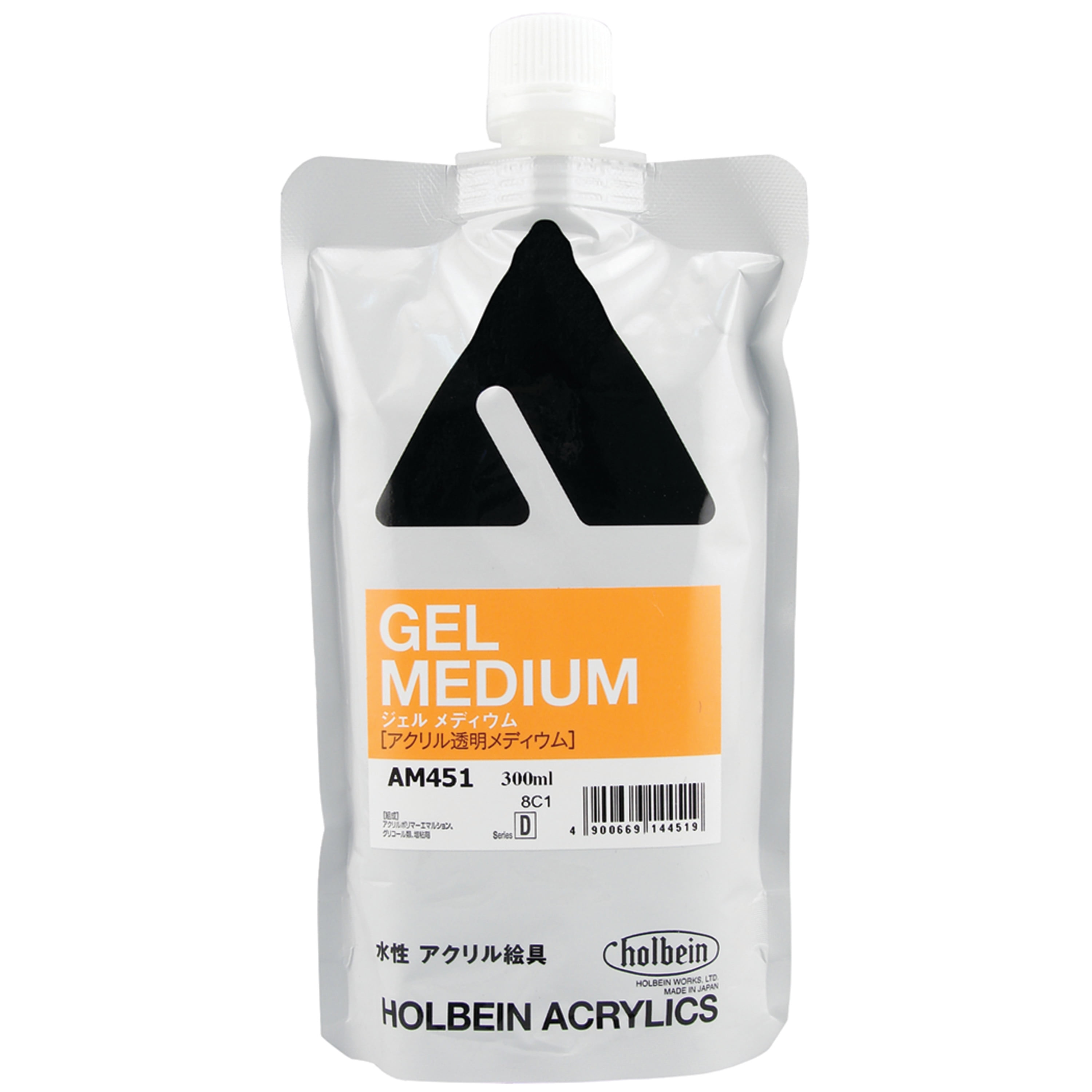 U.S. Art Supply Clear Gesso Acrylic Medium, 480ml Bottle 