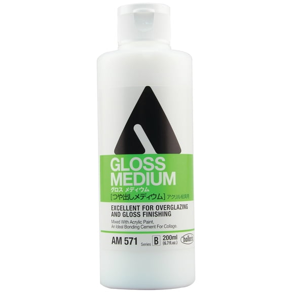 Holbein Artist Heavy Body Acrylic Gloss Medium, 200ml,