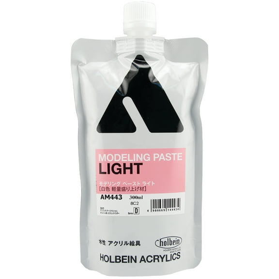 Holbein Artist Heavy Body Acrylic Light Modeling Paste, 300ml,