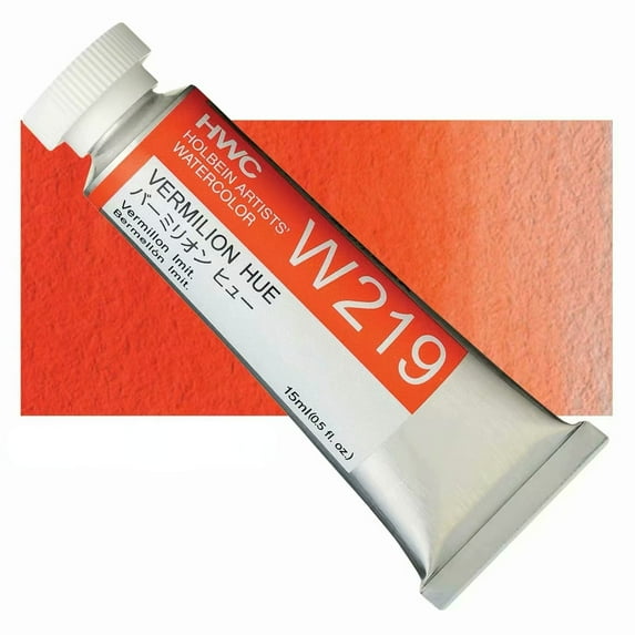 Holbein Artist Watercolor 15ml Tube,Perfect for Painters Artists Hobbyist Beginners Students,A-W219