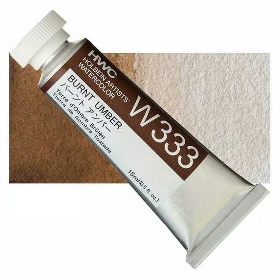 Holbein Artist Watercolor 15ml Tube,Perfect for Painters Artists Hobbyist Beginners Students,A-W333