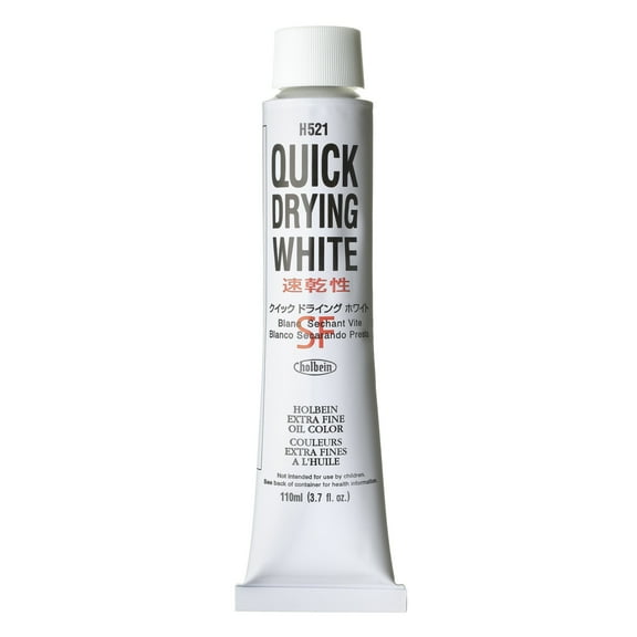 Holbein Artists' Oil Color, 110ml, Quick Dry White