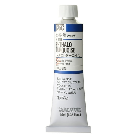 Holbein Artists' Oil Color, 40ml, Oriental Blue