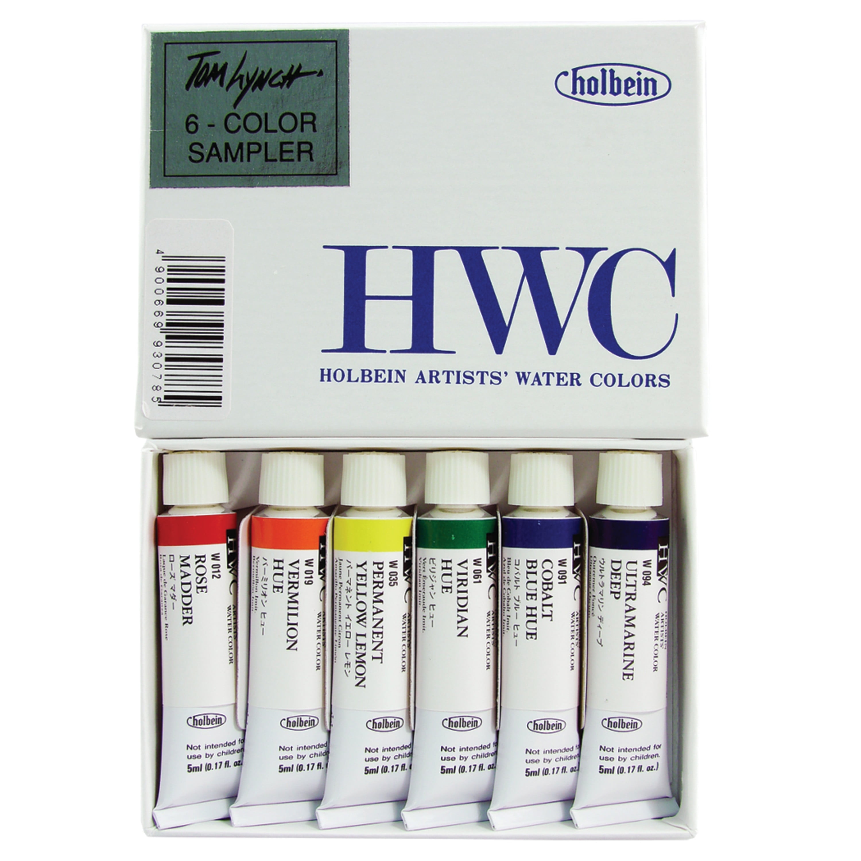 Holbein Artist® 6-Color Watercolor Set