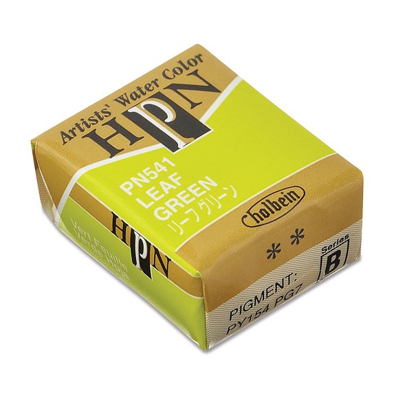 Holbein Artists' Watercolor Half Pan - Leaf Green
