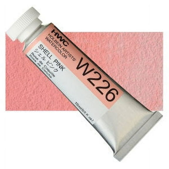 Holbein Artists' Watercolor - Shell Pink, 15 ml tube