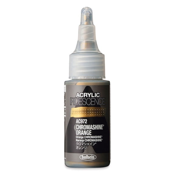 Holbein Iridescence Acrylic - Chromashine Orange, 30 ml