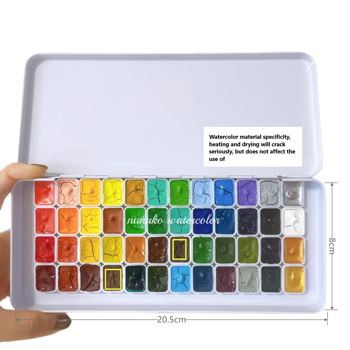 Holbein Irodori Artist Gouache, 4 Seasons (Spring, Summer, Autumn and Winter) 48color 1ml Dispensing Transparent Watercolor