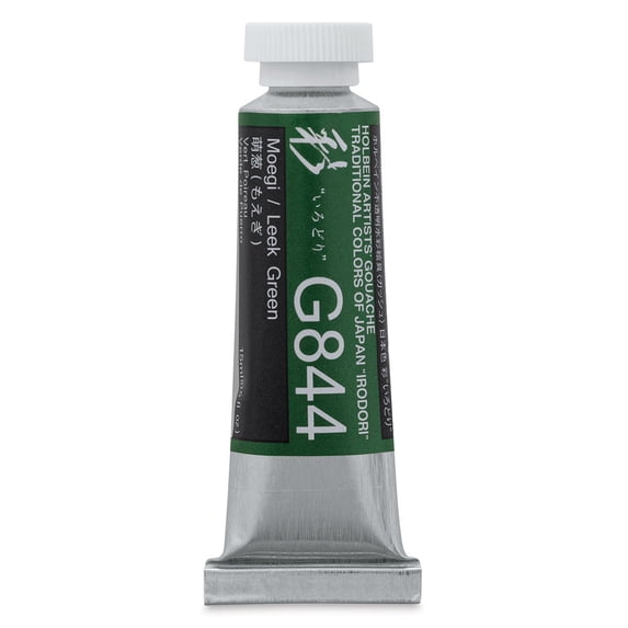 Holbein Irodori Artist Gouache - Leek Green, 15 ml, Tube