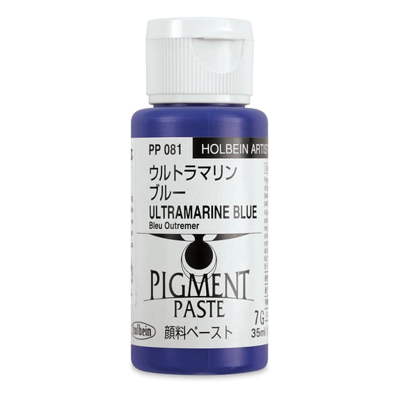 Holbein Tosai Pigment Paste - Ultramarine Blue, 35 ml