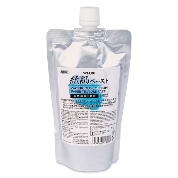 Holbein Watercolor Medium Paper Texture Paste - 300 ml Pouch