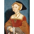 thumbnail image 1 of Holbein Younger Portrait Jane Seymour Queen England Painting Extra Large XL Wall Art Poster Print, 1 of 3