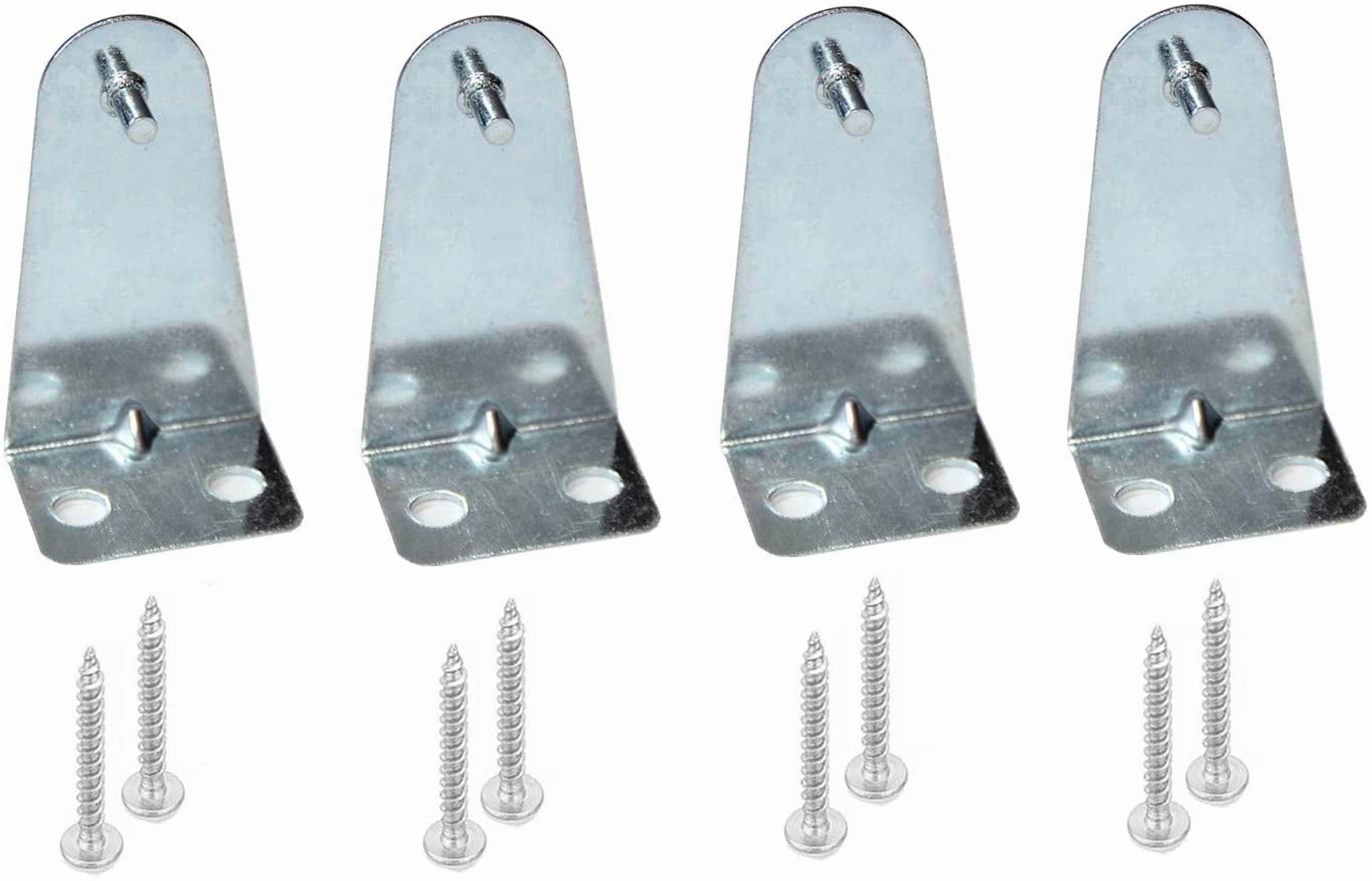 Window Blind Rope Bracket Hold Down Brackets 4pcs Metal Blind Brackets Bottom Rail Holder ...