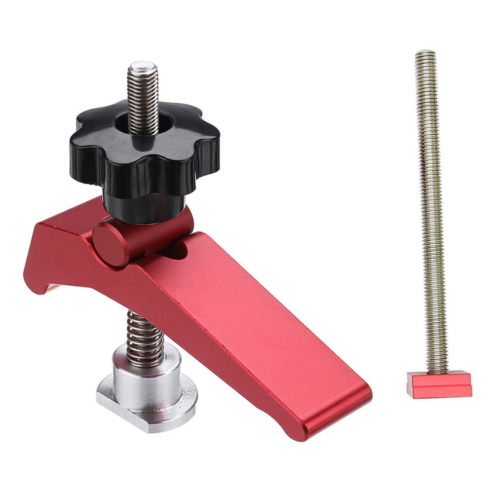 Hold-Down Clamp for T Track, 5-1/2 x 1-1/8-POWERTEC | Woodwork T Track & T -Track Accessories Wholesaler