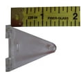 thumbnail image 1 of Hold Down Plastic Bracket For 2 inch Horizontal Blind- Pack of 10 - Clear, 1 of 2